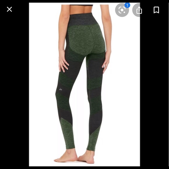 Alo High Waist Seamless Lift Leggings - Picture 2 of 7